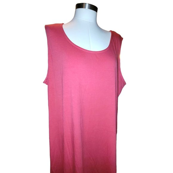 Pink Sweater Dress and Jacket Set Maxi Size 3X 26/28 Woman's JJ3287 - Picture 6 of 10